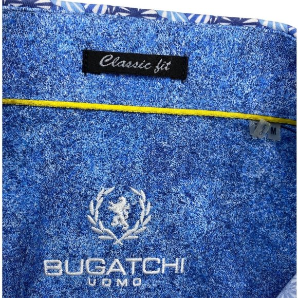 Bugatchi Men's Patterned Classic Fit Long-Sleeve Shirt - Picture 7 of 9